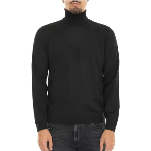 Rollkragenpullover mit Logo Boss - Boss - Modalova