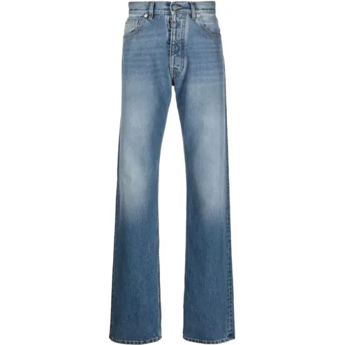 Klassische Straight Leg Denim Jeans , Herren, Größe: W30 - Maison Margiela - Modalova