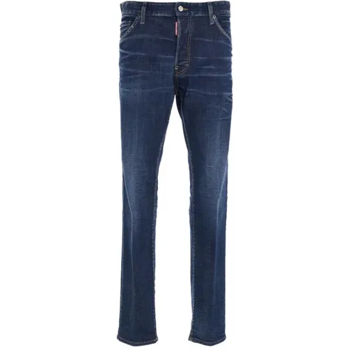 Italienische Jeans mit Logo-Details , Herren, Größe: XL - Dsquared2 - Modalova