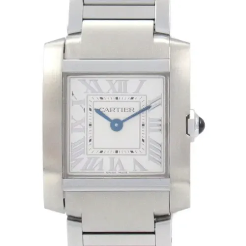 Pre-owned Metal watches , female, Sizes: ONE SIZE - Cartier Vintage - Modalova