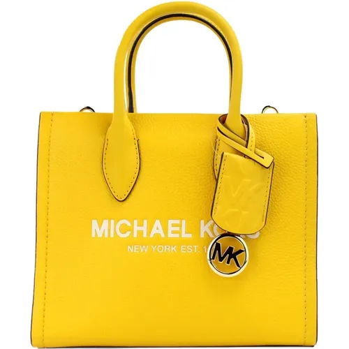 Jasmin Gelbe Leder Shopper Tasche - Michael Kors - Modalova