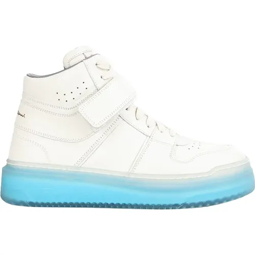 Italian Leather Sneakers Aquarius Style , female, Sizes: 8 UK, 5 UK, 6 1/2 UK, 6 UK, 4 1/2 UK - Santoni - Modalova