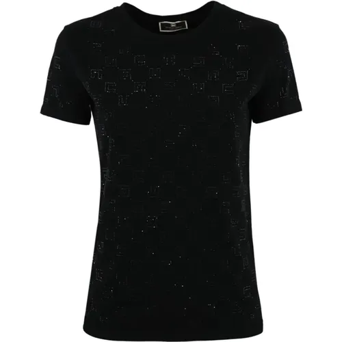 T-Shirts , Damen, Größe: M - Elisabetta Franchi - Modalova