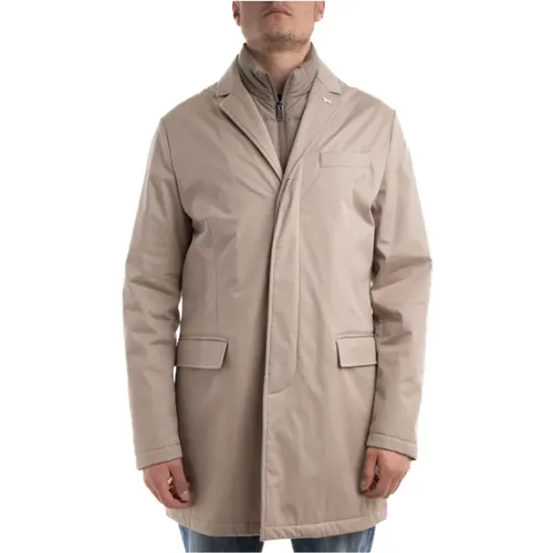 Elegant Trench Coat , male, Sizes: M, L - Harmont & Blaine - Modalova