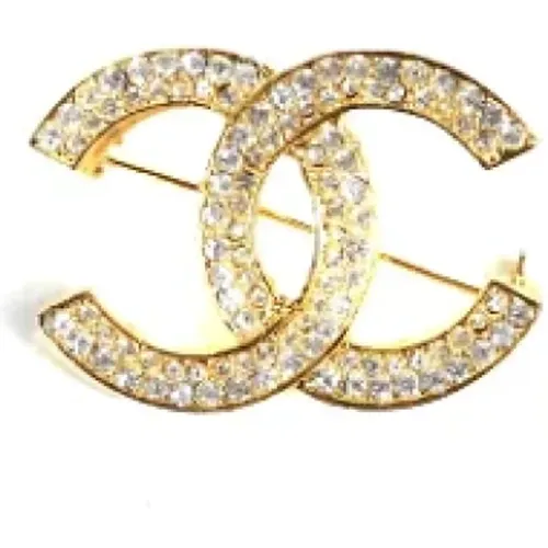 Pre-owned Metal brooches , female, Sizes: ONE SIZE - Chanel Vintage - Modalova