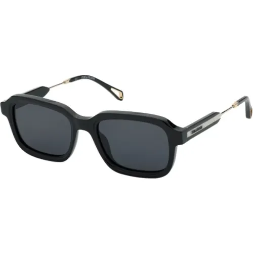 Schwarze Acetat Damen Sonnenbrille - Zadig & Voltaire - Modalova