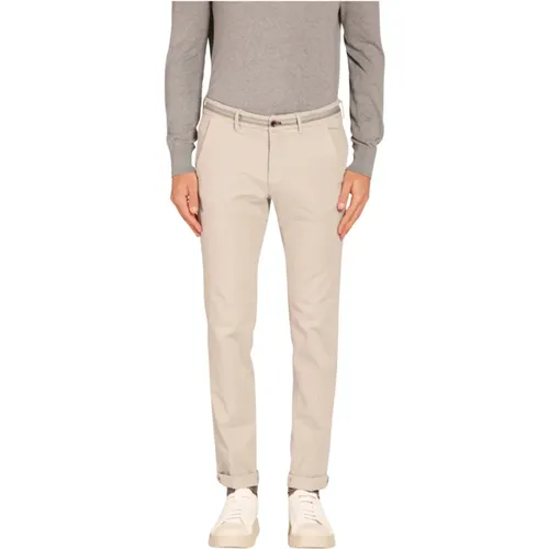 Eleganz Herren Chino Hose Baumwolle Modal , Herren, Größe: S - Mason's - Modalova