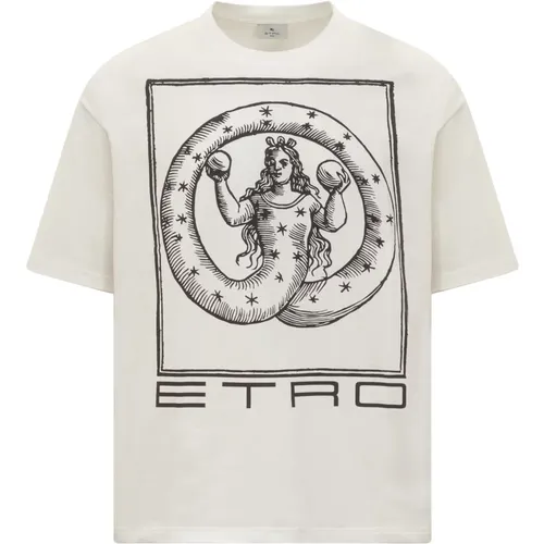 Bedruckte T-Shirt Kollektion , Herren, Größe: L - ETRO - Modalova