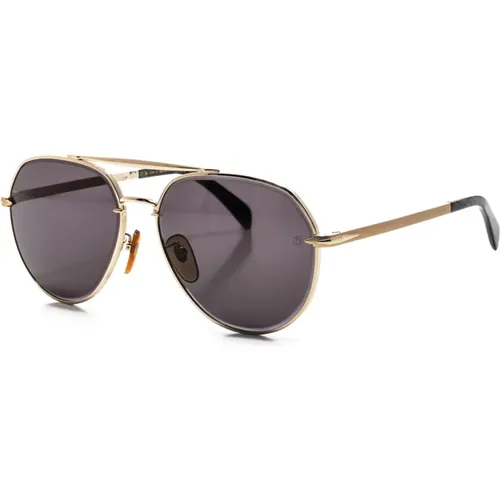 Aviator Metall Sonnenbrille , Herren, Größe: ONE Size - Eyewear by David Beckham - Modalova