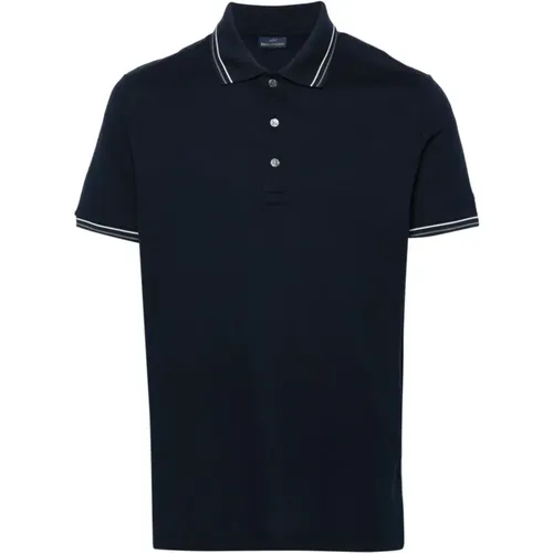 Cotton piqué polo shirt , male, Sizes: M - PAUL & SHARK - Modalova