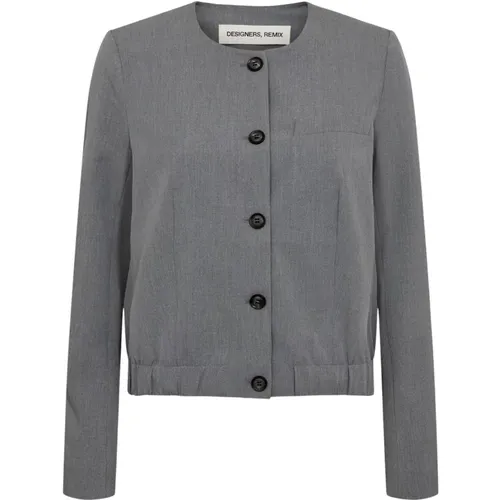 Herbst Bomber Blazer , Damen, Größe: XS - Designers Remix - Modalova