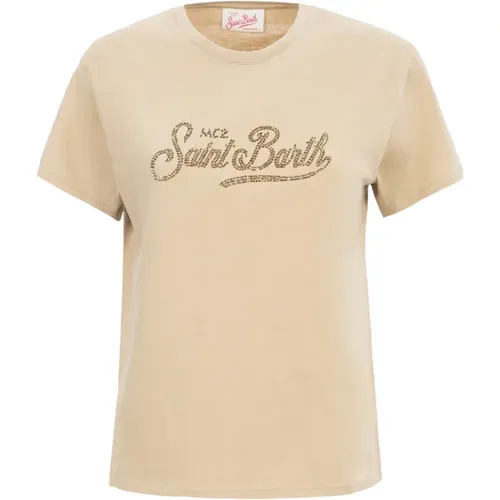 Stylish T-shirts and Polos Collection , female, Sizes: S, L - MC2 Saint Barth - Modalova