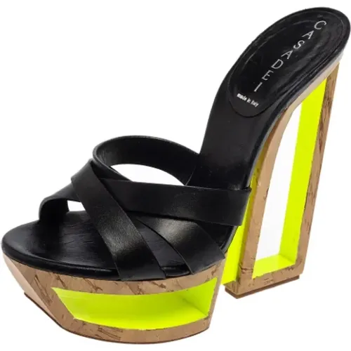 Pre-owned Leder sandals , Damen, Größe: 37 EU - Casadei Pre-owned - Modalova