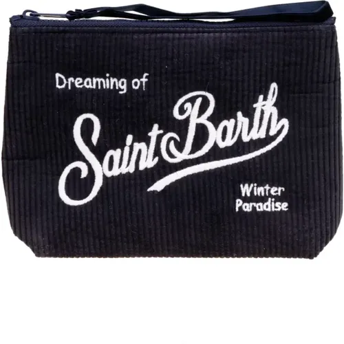 Neopren-Clutch mit stilvollem Druck - MC2 Saint Barth - Modalova