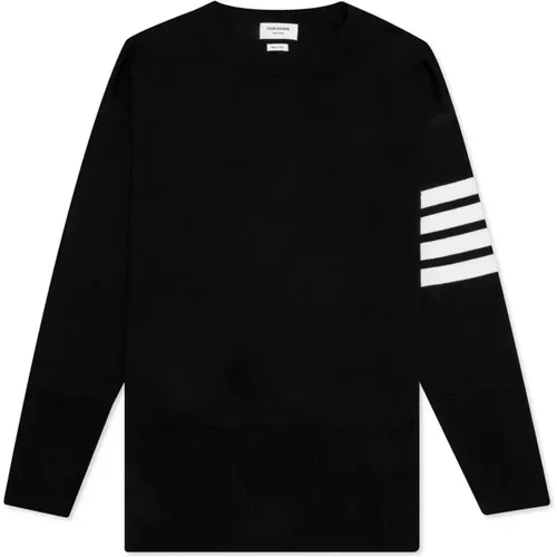 Mens Clothing Sweater Ss23 , male, Sizes: L - Thom Browne - Modalova