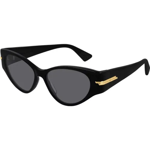 Sonnenbrille , Damen, Größe: 55 MM - Bottega Veneta - Modalova