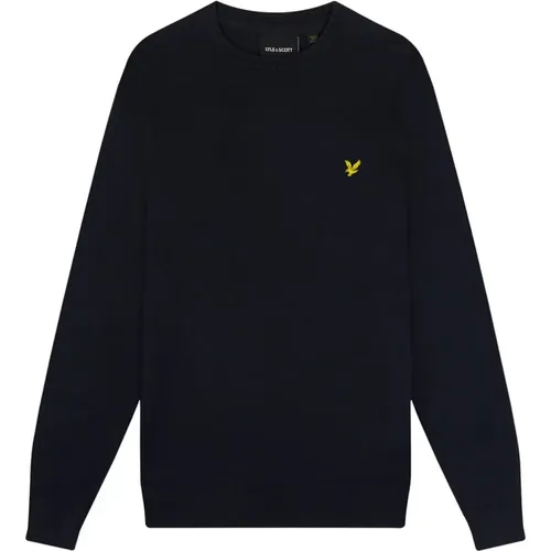 Frühling/Sommer Herrenstrickwaren Kn821V , Herren, Größe: S - Lyle & Scott - Modalova