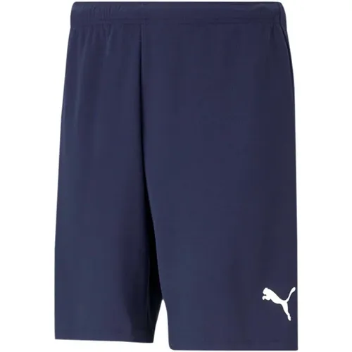 Teamrise Short Blaue Shorts , Herren, Größe: XL - Puma - Modalova