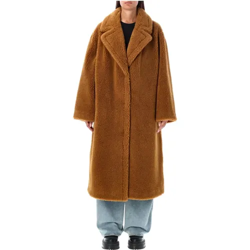 Maria Teddy Coat - Stylish and Cozy , female, Sizes: XS, M, S - Stand Studio - Modalova