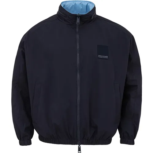 Stylish Light Jackets for Men , male, Sizes: M - Armani Exchange - Modalova