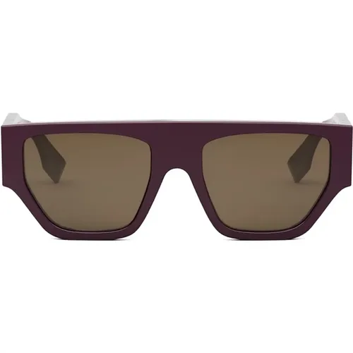 Sunglasses Olock Fe40108U , female, Sizes: 54 MM - Fendi - Modalova