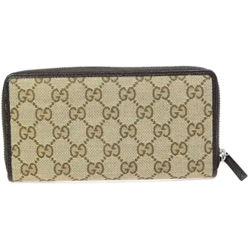 Pre-owned Leather wallets , female, Sizes: ONE SIZE - Gucci Vintage - Modalova