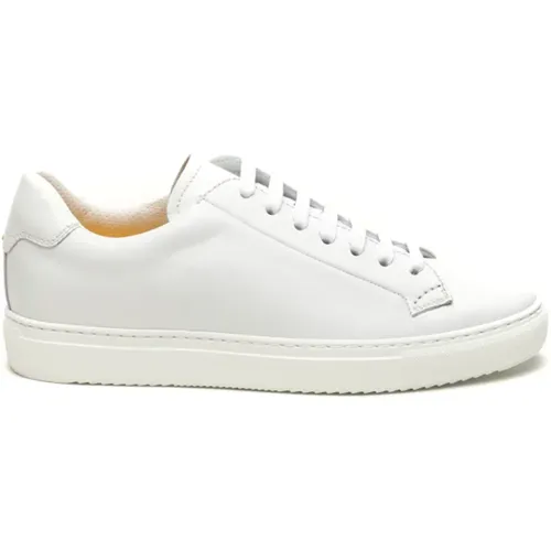 Weiße Sneakers Klassisches Modell , Herren, Größe: 40 EU - Doucal's - Modalova