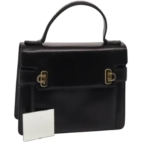 Pre-owned Leder Handtaschen , Damen, Größe: ONE Size - Salvatore Ferragamo Pre-owned - Modalova