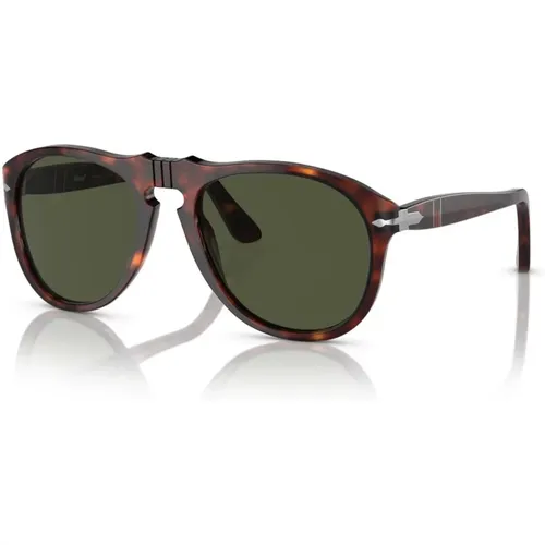 Herren Sonnenbrille Acetat Kollektion , Herren, Größe: L - Persol - Modalova