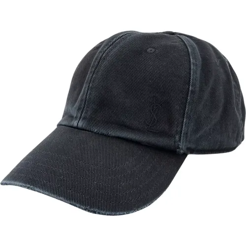 Womens Accessories Hats Caps Ss24 , female, Sizes: 59 CM - Saint Laurent - Modalova