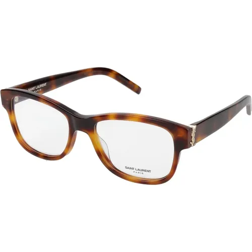 Modische Brille SL M132 , Damen, Größe: 53 MM - Saint Laurent - Modalova