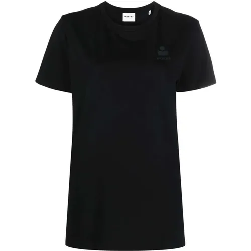 Logo-print Cotton T-shirt , female, Sizes: XS, L, S - Isabel Marant Étoile - Modalova