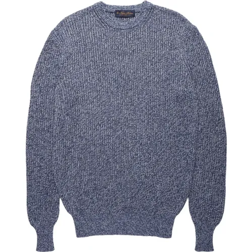 Pullover mit Rundhalsausschnitt , Herren, Größe: S - Brooks Brothers - Modalova