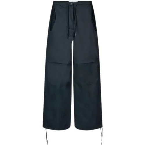 Locker sitzende Baumwollhose mit Kordelzug , Damen, Größe: XS - Samsøe Samsøe - Modalova