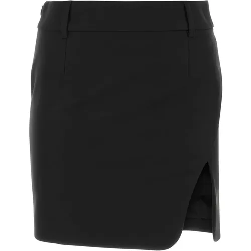 Short Skirts , Damen, Größe: XS - Off White - Modalova