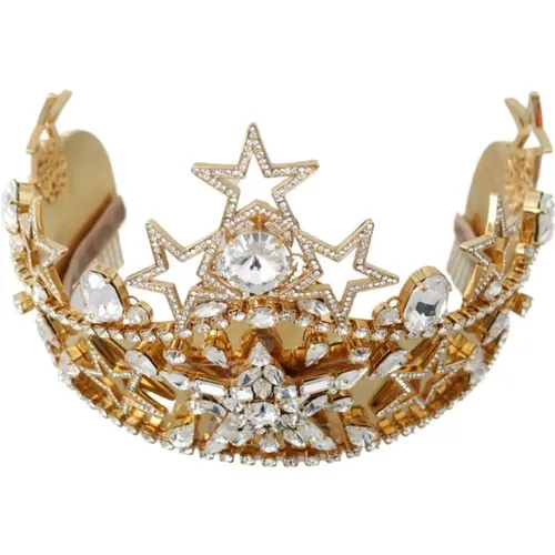 Luxuriöse Kristall Diadem Tiara - Dolce & Gabbana - Modalova