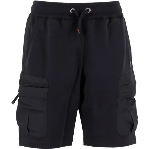 Bermuda Shorts with Nylon Inserts , male, Sizes: XL, L, 2XL - Parajumpers - Modalova
