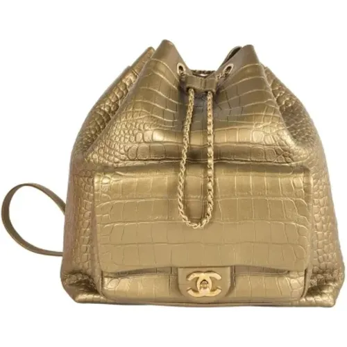 Pre-owned Leather chanel-bags , female, Sizes: ONE SIZE - Chanel Vintage - Modalova