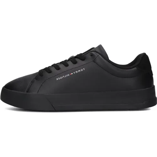 Herren Court Sneakers , Herren, Größe: 42 EU - Tommy Hilfiger - Modalova