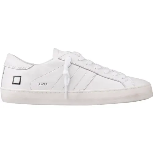 Leather Low Top Sneakers , male, Sizes: 10 UK, 11 UK, 7 UK, 9 UK - D.a.t.e. - Modalova