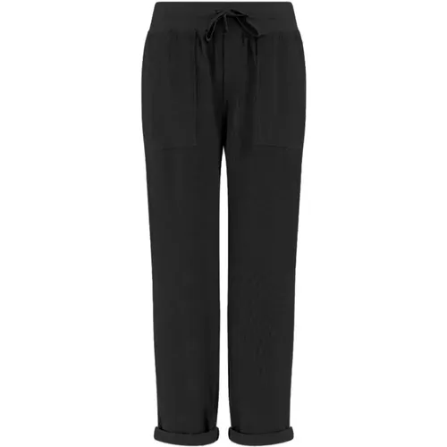 Ribbed Velvet Trousers Regular Fit , female, Sizes: M, L, XL, S - Deha - Modalova