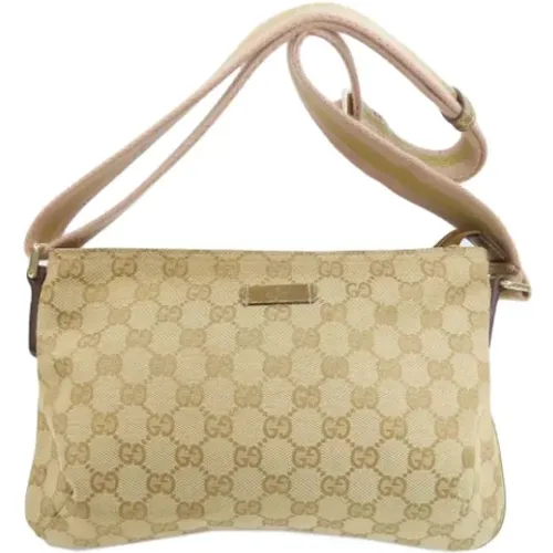 Pre-owned Canvas gucci-bags , female, Sizes: ONE SIZE - Gucci Vintage - Modalova