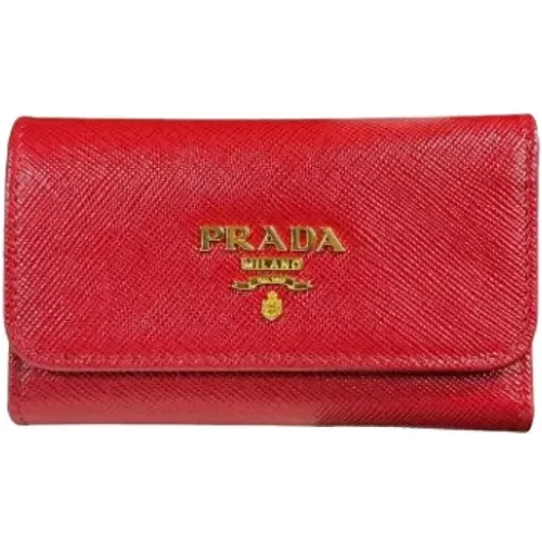 Pre-owned Leather key-holders , female, Sizes: ONE SIZE - Prada Vintage - Modalova