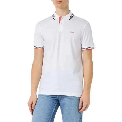 Herren Polo Shirt , Herren, Größe: L - Boss - Modalova