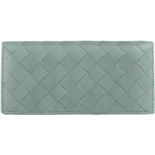 Pre-owned Leather wallets , female, Sizes: ONE SIZE - Bottega Veneta Vintage - Modalova