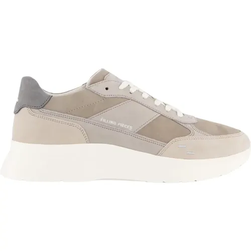 Jet Runner Beige Sneakers , male, Sizes: 8 UK, 11 UK, 10 UK, 7 UK - Filling Pieces - Modalova