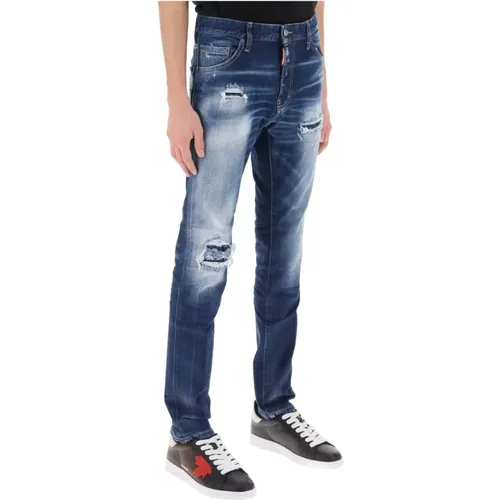 Cool Guy Jeans mit Worn Out Booty Wash , Herren, Größe: XL - Dsquared2 - Modalova