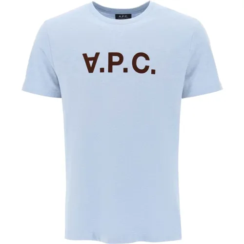 V.p.c. logo t-shirt , male, Sizes: S, L, XL, M - A.p.c. - Modalova