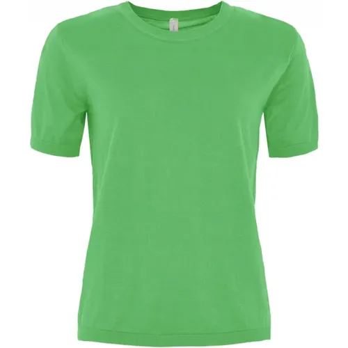 Weiches O-Neck T-Shirt in verschiedenen Farben , Damen, Größe: XL - Skovhuus - Modalova