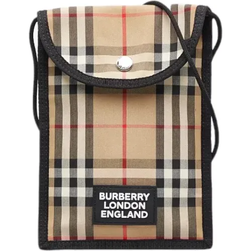 Pre-owned Cotton crossbody-bags , female, Sizes: ONE SIZE - Burberry Vintage - Modalova